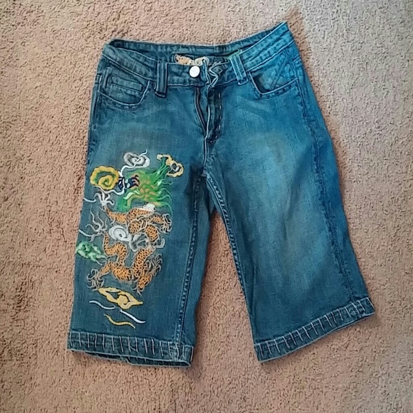 Jean shorts