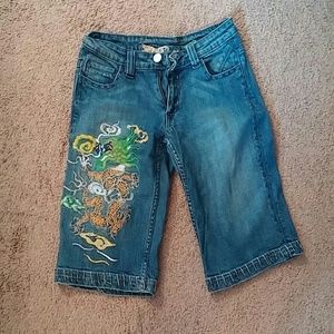 Jean shorts