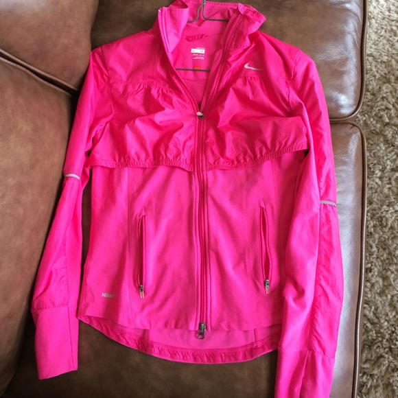 Nike running coat.