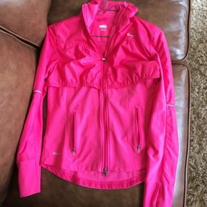 Nike running coat.