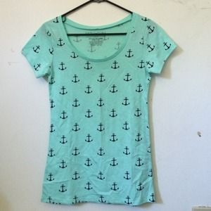 ‼️SOLD‼️Brand New Aqua Anchor top