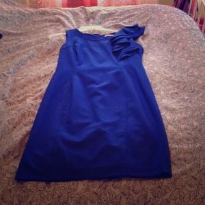 Cobalt Calvin Klein Cocktail Dress
