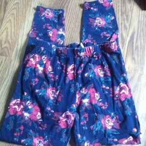 Floral print leggings