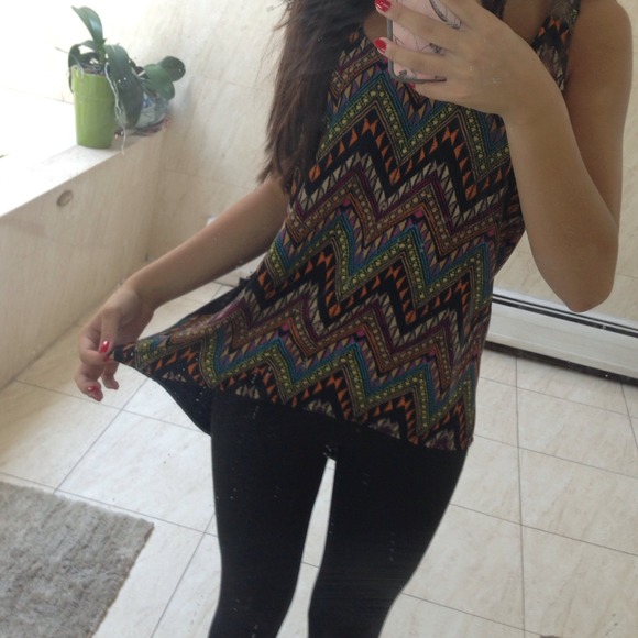 Aztec Print Tank
