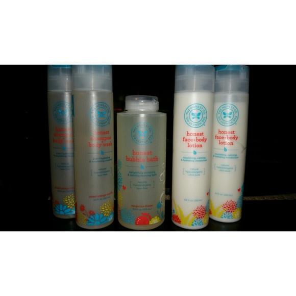 Honest shampoo, lotion, & bubble bath Products