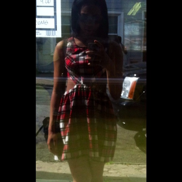 Plaid pacsun dress !