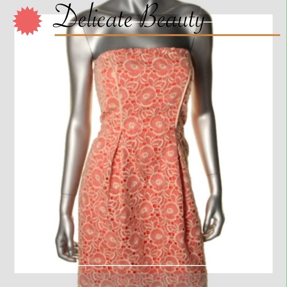 Gorgeous Jessica Simpson Blush Lace Dress