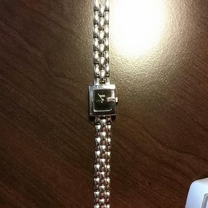 Silver watch