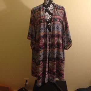 Reserved!! Plus size kimono