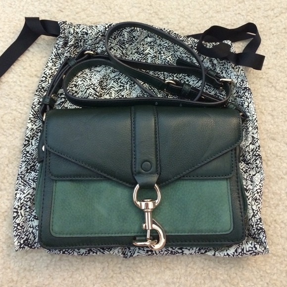 Rebecca Minkoff Handbags - Rebecca Minkoff mini moto crossbody forest green