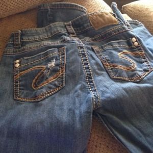 Silver jeans