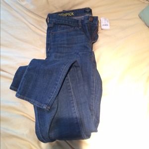 J. Crew Toothpick stretch jean - size 28- NWT!