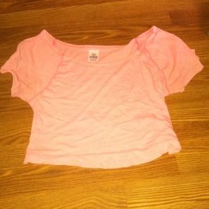 Light pink PINK crop top