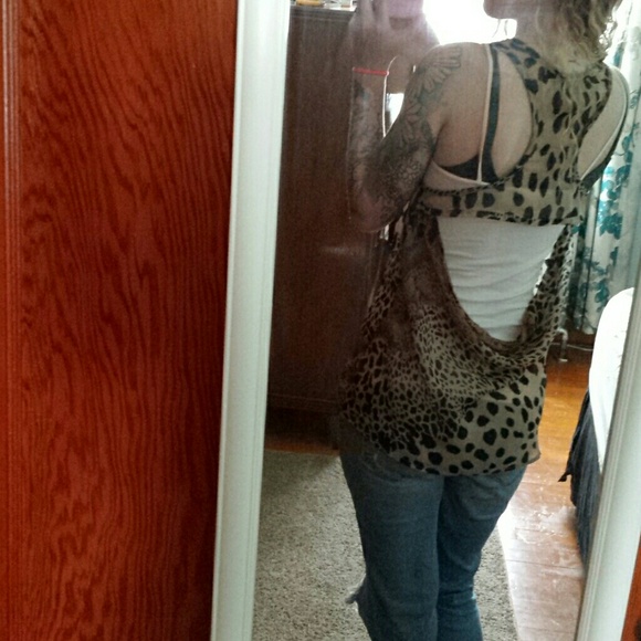 Chiffon tank top - Picture 2 of 3