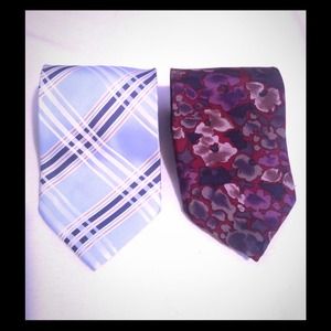 Hermes and Oscar Dela Renta tie bundle!!