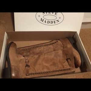 Steve Madden studded boots