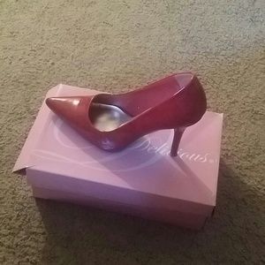 Cherry red heels