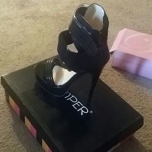 Black heels