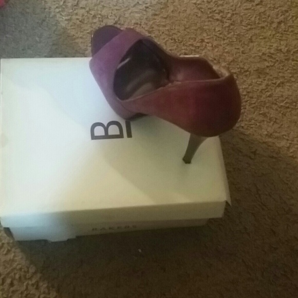 Plum purple heels