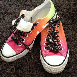 Rainbow Converse