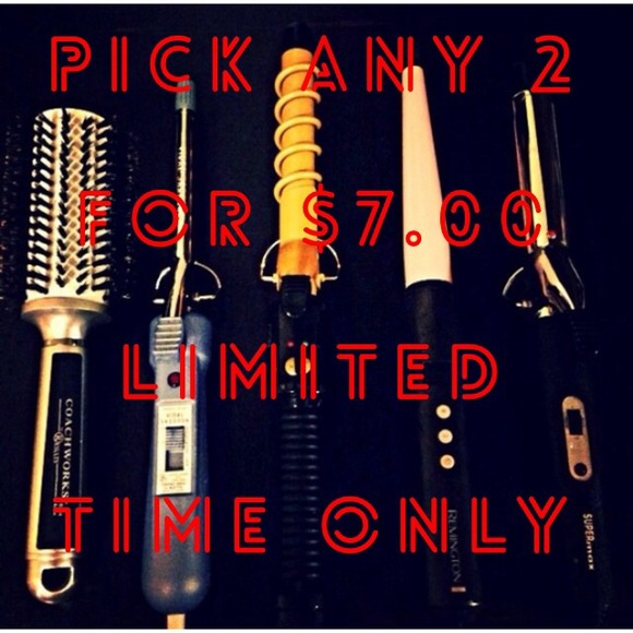 💁 Pick any 2 for $7!! Assorted Curling Irons