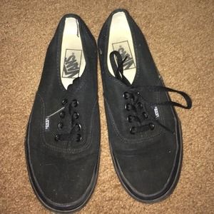 Black Vans