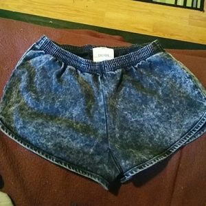 American Apparel Stretch Twill Runner Shorts
