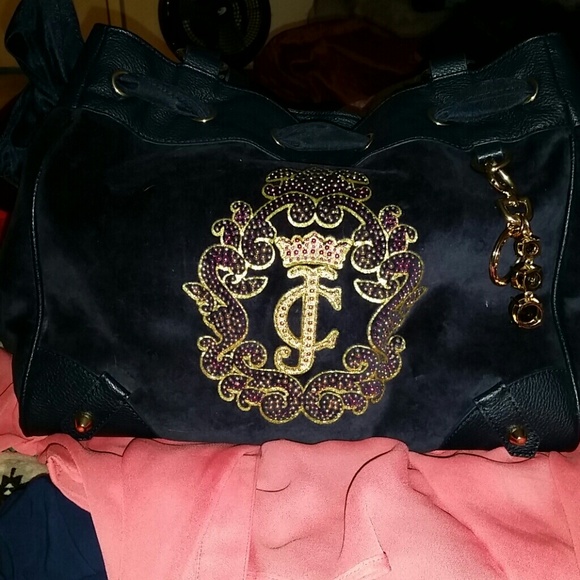 Navy blue JUICY COUTURE purse!