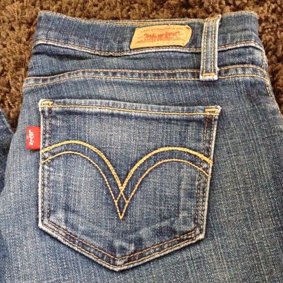 Levi's super low jeans
