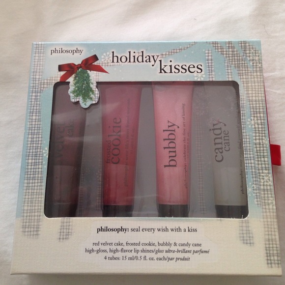 Philosophy Holiday Kisses lip shines