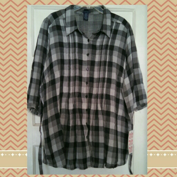 Plaid Button Up Shirt