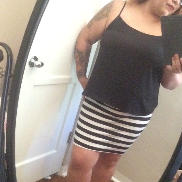 Donating Friday Black tank top