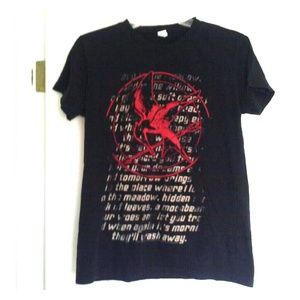 Black Hunger Games T-shirt (Rue's Song)