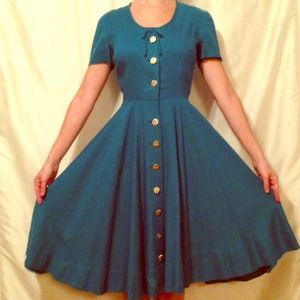 Beautiful 40s formal dress