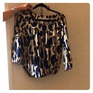 Diane Von furstenberg DVF gorgeous silk top