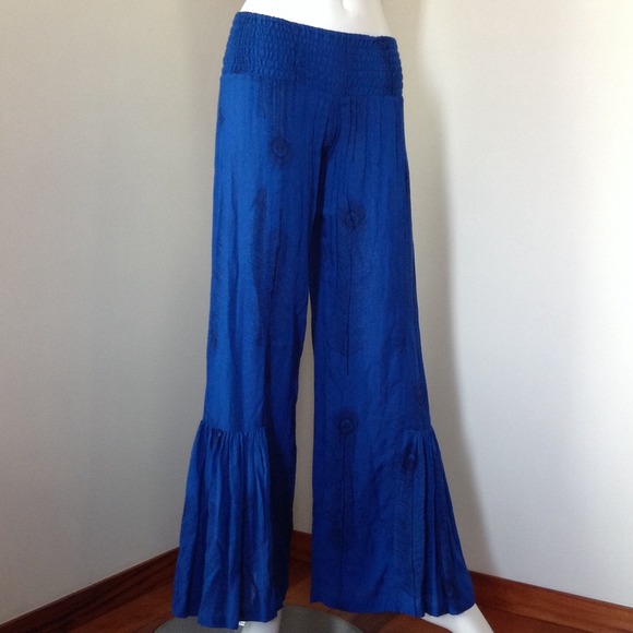 Khush Peacock Flared Bottom Pant