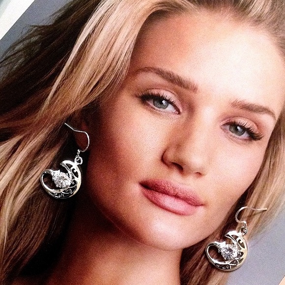 Moon Dangle Earrings