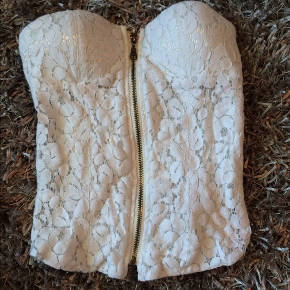 Lace corset