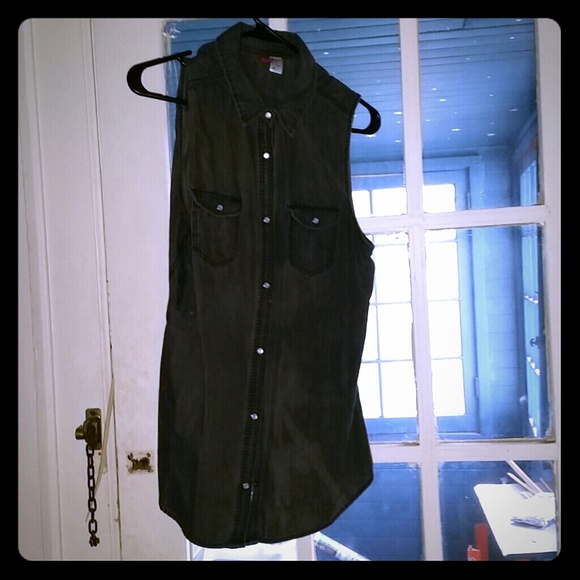 Denim tank jacket - Picture 1 of 1