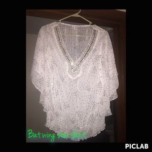 Maurice's sheer shirt