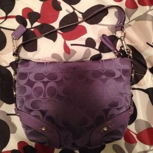 Small coach bag never used!