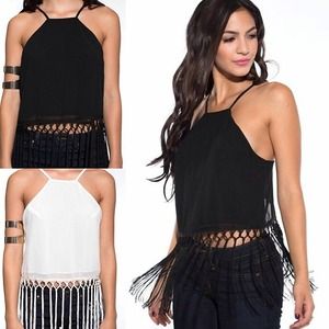 Black Fringe dream on tank