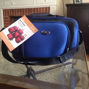 NWT Blue Travel Tote