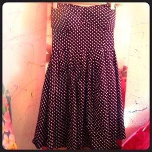 Mid length Polka dot dress
