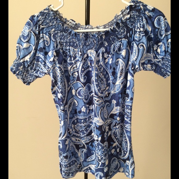 Ralph Lauren blue top