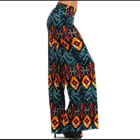 Aztec Palazzo Pants