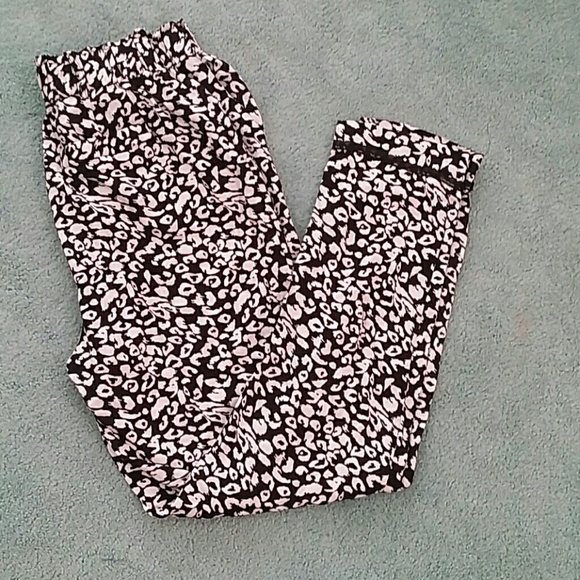 forever 21 leopard pants