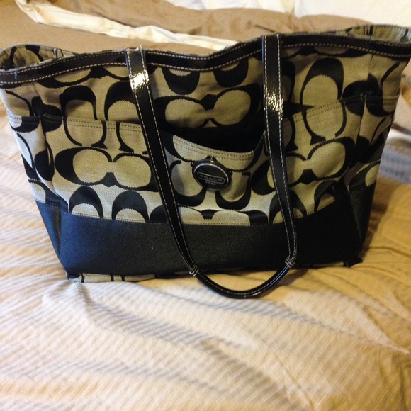 Coach baby bag (diaper bag)