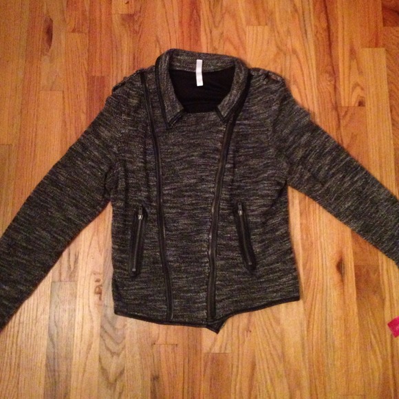 Moto Jacket Black/Grey