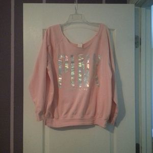 Vs pink sweatshirt